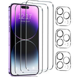 Screen Protectors for IPhone 12 13 Pro Max Mini Camera Lens Protector for IPhone 11 14 Pro MAX XS X XR Full Cover Tempered Glass