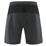Men Run Shorts Patchwork Training Shorts Zipper Pockets Gym Sports Quick Dry Short Casual 2022 New Summer Fitness Shorts
