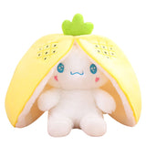 Bunny Plush Toys Cute Strawberry Of Rabbits Stuffed Animal Kawaii Bunny Baby Plushie Soft Hugging Pillow Plush Toy Gifts for Ki
