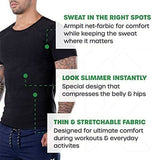 Men Sauna Suit Heat Trapping Shapewear Sweat Body Waist Shaper Vest Slimmer Compression Thermal Top Fitness GYM Workout Shirt
