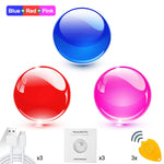 Magic Flying Ball Toy Automatic Obstacle Avoidance UFO Boomerang Spinner Ball Toys for Children New Year Gift for Boys and Girls