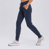 Nepoagym STEP Womens Workout Jogger Running Sweatpants with Pocket Drawstring Relaxed Fit Tapered Joggers Pants for Lounge