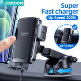 Joyroom 15W Car Phone Holder Wireless Charger Car Charger Stable Rotatable Air Vent Dashboard Phone Holder Car Charger Support