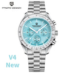 PAGANI DESIGN 2023 New Men&#39;s Watches Top Luxury Quartz Watch For Men Automatic Date Speed Chronograph Sapphire Mirror Wristwatch