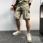 Men 2022 Summer Brand New Casual Vintage Classic Pockets Camouflage Cargo Shorts Men Outwear Fashion Twill Cotton Shorts Men