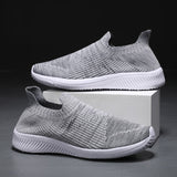 2023 Summer New Casual Shoes Men Fashion Mesh Breathable Comfortable Soft Sole Slip-on Men Shoes Large 46 zapatillas de hombre