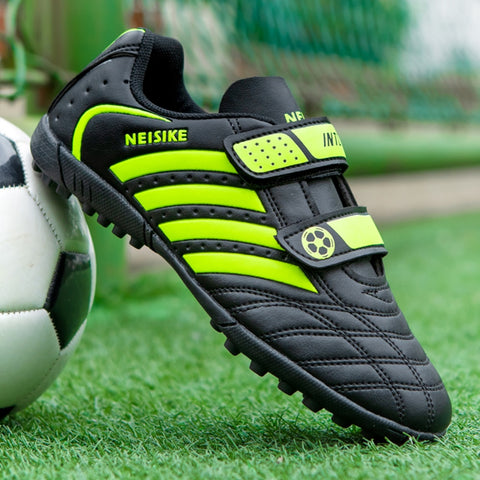 Cheap Kids Soccer Shoes Artificial Grass Football Futsal Shoes Free Shipping Children Sneakers for Football Kids Football Boots