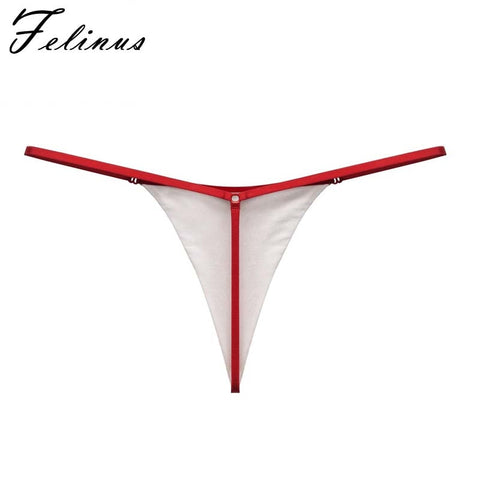 Felinus Hot Sexy Underwear Women Briefs Sexy Low-Waist Thong G string Solid Ladies Panties Fashion Lingerie Breathable Underpant