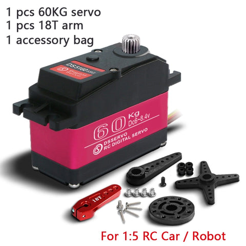 1X baja 5B servo 1/5 60Kg 80Kg 150Kg high torque Digital Servo for Redcat HPI Baja 5B SS RC servo Car compatible SAVOX-0236