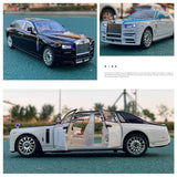 1:22 Rolls Royce Phantom Alloy Car Model Diecast &amp; Toy Vehicles Metal Car Model Collection Simulation Sound Light Childrens Gift