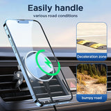 Joyroom 15W Qi Magnetic Car Phone Holder Wireless Charger For iPhone 14 13 12 Series Fast Charging Car Holder For Samsung Xiaomi