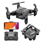 V2 Mini Drone 4K 1080P HD Camera WiFi Fpv Air Pressure Altitude Hold Professional Foldable Quadcopter RC Drone Kid Toys GIft
