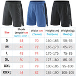 Men Run Shorts Patchwork Training Shorts Zipper Pockets Gym Sports Quick Dry Short Casual 2022 New Summer Fitness Shorts