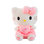 55cm Sanrio Cute Hello Kitty Pink My Melody Plushie Doll Stuffed Toys For Children Baby Kids Girls Birthday Xmas Surprise Gifts