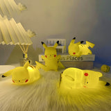 Pokemon Led Night Light Lamp Pikachu Cute Anime Soft Light Kids Bedroom Bedside Room Decoration Toys Gift