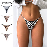 TERMEZY Women Low-Rise G-string Sexy Lingerie Cotton Panties Women&#39;s Underwear Panty Female Briefs Breathable Thong