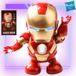 Marvel Iron Man Dancing Robot Children&#39;s Toys Dolls That Can Sing and Dance Accompany Interact Surprise Gifts for Children