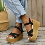 Sandals Summer Woman 2022 Luxury Wedge Sandals Women Designers Womens Luxury Womens Shoes Comfort Summer  on Offer Free Shipping