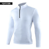 Men Compression Running T Shirt Fitness Tight Long Sleeve Sport Shirt Training Jogging Gym Quick Dry Sportswear