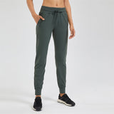 Nepoagym STEP Womens Workout Jogger Running Sweatpants with Pocket Drawstring Relaxed Fit Tapered Joggers Pants for Lounge