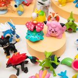 Pokemon Anime Figures Large Size Random 10/20/30/40/50PCS Action Model Cute Toy Genuine Pikachu 4-6CM Children Birthday Gift