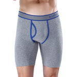 Long Men Boxer Underwear Men Underware Boxer Shorts Mens Cotton Long Leg Boxers Underpants for Brand Quality Sexy Pouch Panties