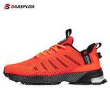 Men&#39;s Running Shoes Baasploa 2022 Male Sneakers Shoes Breathable Mesh Outdoor Grass Walking Gym Shoes For Men Plus Size 41-50