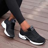 Fashion Woman Vulcanize Shoes Platform Casual Sneakers Women Shoes Flats Mesh Breathable Running Shoes Chunky Summer Sports Shoe