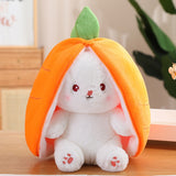 Bunny Plush Toys Cute Strawberry Of Rabbits Stuffed Animal Kawaii Bunny Baby Plushie Soft Hugging Pillow Plush Toy Gifts for Ki