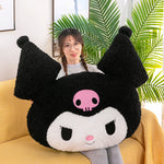 Oversized Kuromi Melody Sanrio Plush Toys Super Soft Plush Pillow Cushion Kwaii Plush Toys Children&#39;s Birthday Gifts