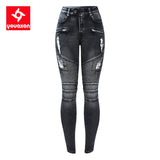 2077 Youaxon Women`s Fashion Motorcycle Biker Zip Mid High Waist Stretch Denim Skinny Pants Motor Jeans For Women Trend Clothing