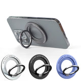 Magnetic Cell Phone Ring Holder Compatible with iPhone 12 13 14 Series For MagSafe Removable Cell Phone Grip Kickstand