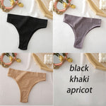 FINETOO Women&#39;s Panties Seamless High Waisted Underwear Women Comfortable Panties Women Sexy Underpants For Women 3PCS/Set