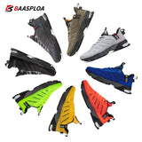 Men&#39;s Running Shoes Baasploa 2022 Male Sneakers Shoes Breathable Mesh Outdoor Grass Walking Gym Shoes For Men Plus Size 41-50