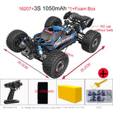 MJX Hyper Go RC Car High Speed 16208 16209 16210 Brushless 1/16  2.4G Remote Control 4WD Off-road Racing Electric  Truck