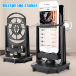 Mobile Phone Shaker for Two Phones USB Cable Automatic Shake Step Earning Swing Device Pedometer Holder Accessories