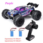 Wltoys RC Cars 2.4G 390 Moter High Speed Racing With LED 4WD Drift Remote Control Off-Road 4x4 Truck Toys For Adults And Kids