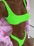 Sexy Bikini 2023 Swimsuit Women Swimwear Push Up Bikini Set Thong Brazilian Bathing Suit Beach Wear Biquini Bather Female