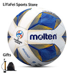 Official 5000 Molten Game Soccer Footballs Size 5 Adults Thermal Bonding Asian Cup Futsal Balls AFC Champions League Football