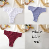 FINETOO Women&#39;s Panties Seamless High Waisted Underwear Women Comfortable Panties Women Sexy Underpants For Women 3PCS/Set