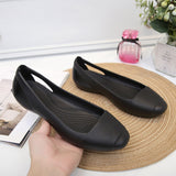 Summer Women Plastic Sandals Flats Shoes For Women Girls Ladies Mule Clogs Slippers Slip On Black Garden Clogs Immortal Anna W8