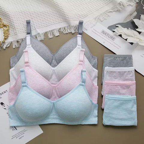 Girls Tube Top Training Bra Wireless Thin Cup Bra Fashion Comfortable Teenage Underwear Teenage Girls Clothing 14 16 Years