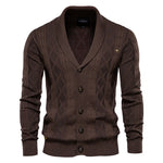 AIOPESON Spliced Cardigan Men Streetwear Casual High Quality Cotton Sweater Men Winter Fashion Brand Cardigans for Men