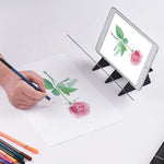 Kids LED Projection Drawing Copy Board Projector Painting Tracing Board Sketch Specular Reflection Dimming Bracket Holder Child