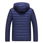 Men All-Season Warm Hoodies Down Jacket Parkas Coats Mens Waterproof Windproof Down Jackets Autumn Winter 90% Down Jackets Male
