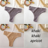 FINETOO Women&#39;s Panties Seamless High Waisted Underwear Women Comfortable Panties Women Sexy Underpants For Women 3PCS/Set