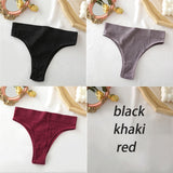 FINETOO Women&#39;s Panties Seamless High Waisted Underwear Women Comfortable Panties Women Sexy Underpants For Women 3PCS/Set