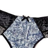 Beauwear 2pc/set new arrival women&#39;s lace strings middle waist panties thongs L XL 2XL 3XL 4Xl 5XL female sexy briefs panties
