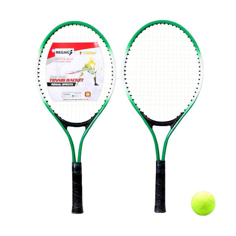 Kids Tennis Rackets 1 Pair Youth Tennis Racquet With Cover Good Control Grip Racket BeachTennis For Beginner Boys Girls