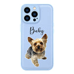 Custom Pet Phone Case Animal Cover fit for iPhone 13 12 11 Pro Max 7 8 Plus X XS Personalized Picture Luxury Leather Phone Cases